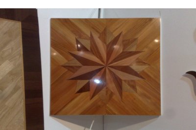 rosone in rovere e iroko € 350,00
