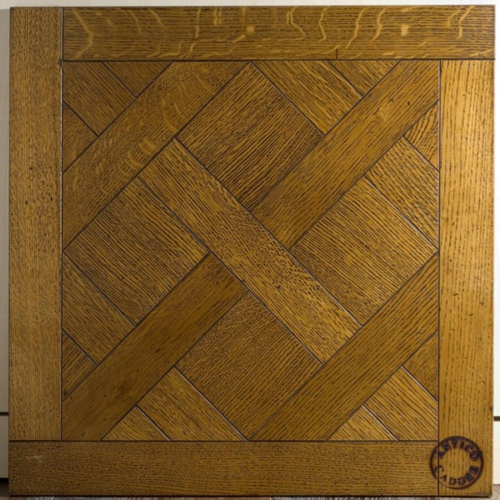 pavimenti a quadrotti Versailles in Rovere antico — ANTICO CADORE SRL