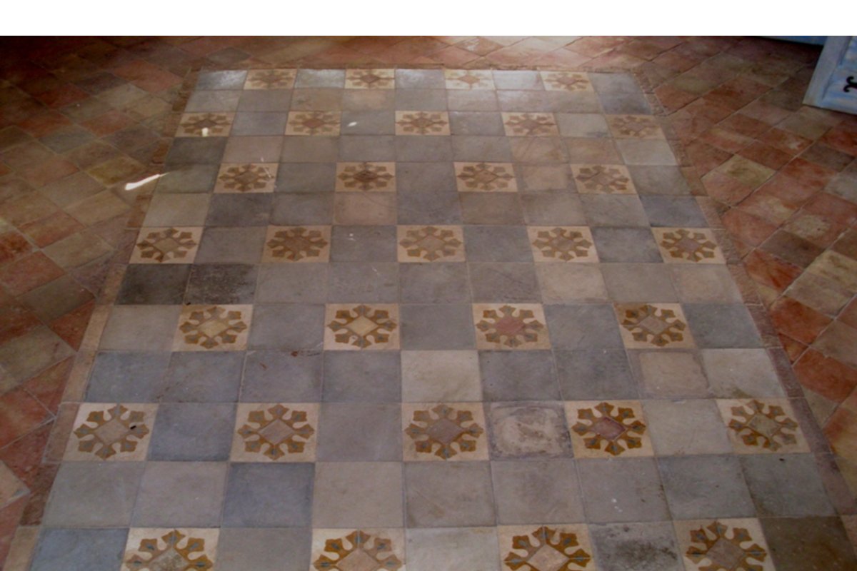 cotto smaltato decorato 20x20 — BON TON  SRL