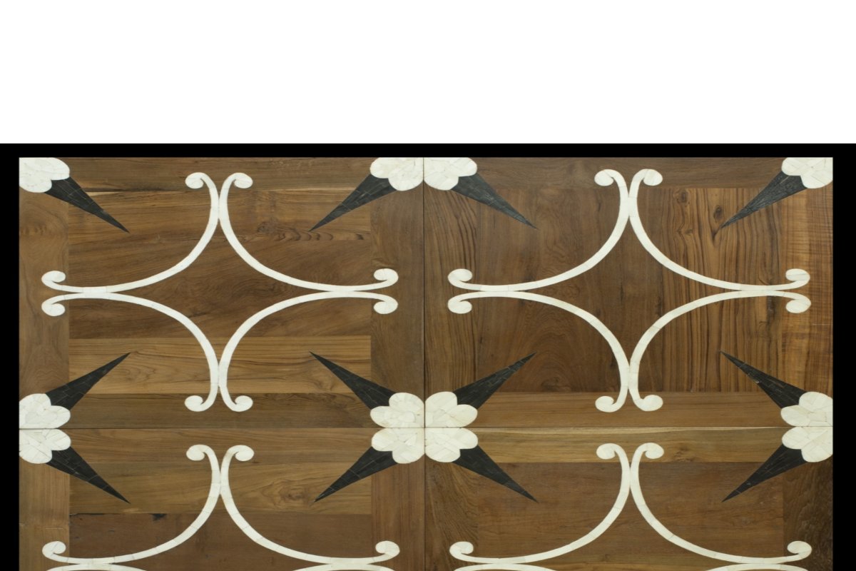 Pavimento intarsiato con materiali di prestigio — Artepronta s.a.s.