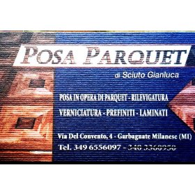 Logo POSAPARQUET di sciuto gianluca santo