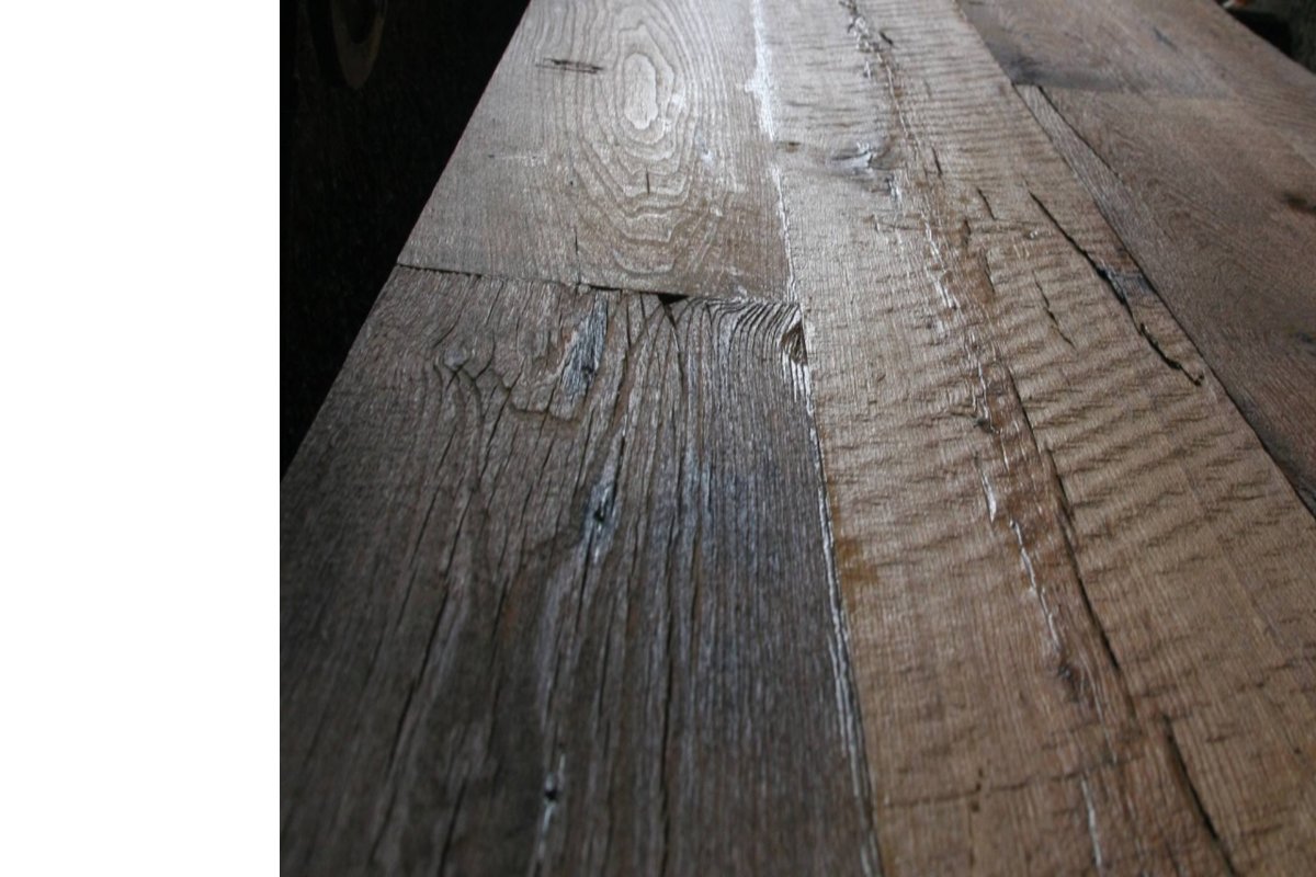 Pavimento a listoni in legno antico — A P I - Antichi Pavimenti Italiani