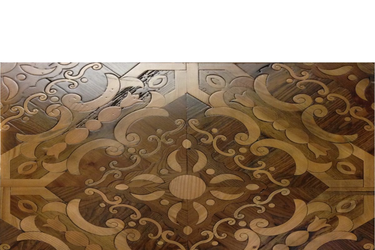Pavimento in legno antico - Modello MIRABELLA — A P I - Antichi Pavimenti Italiani