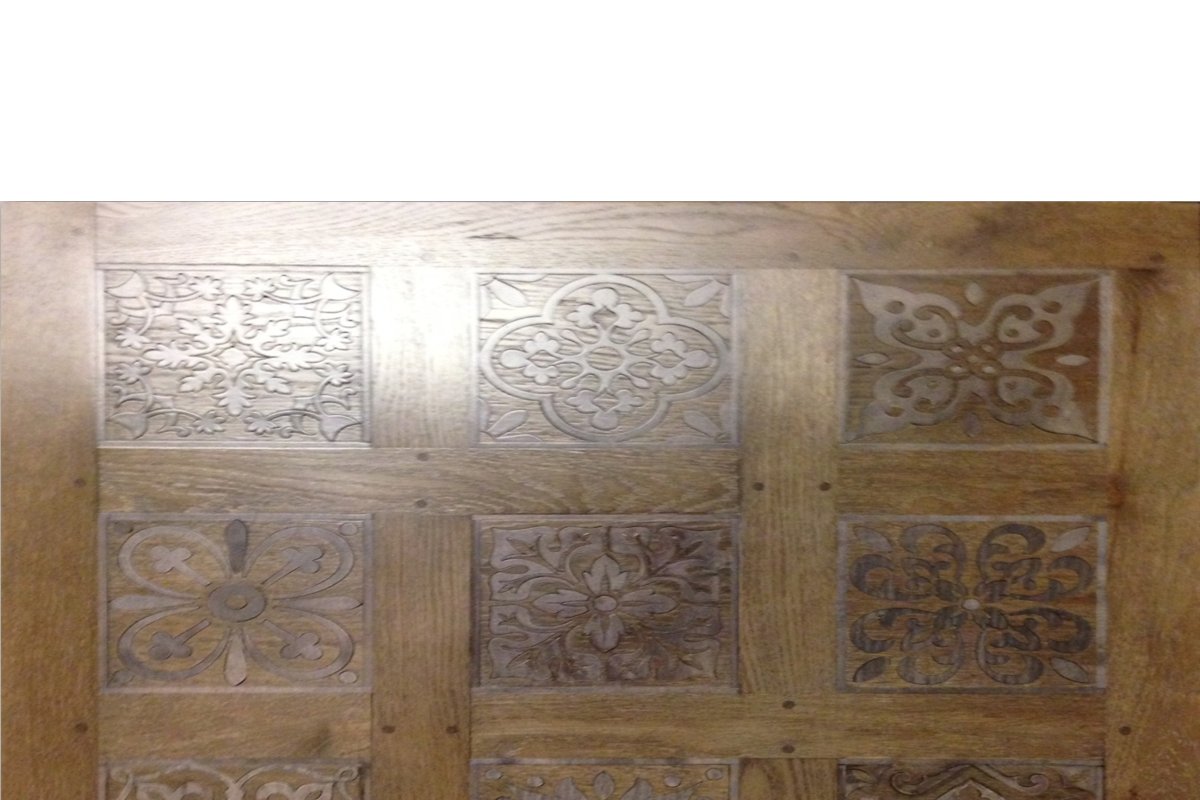 Pavimento in legno antico - Modello VENEZIANO — A P I - Antichi Pavimenti Italiani