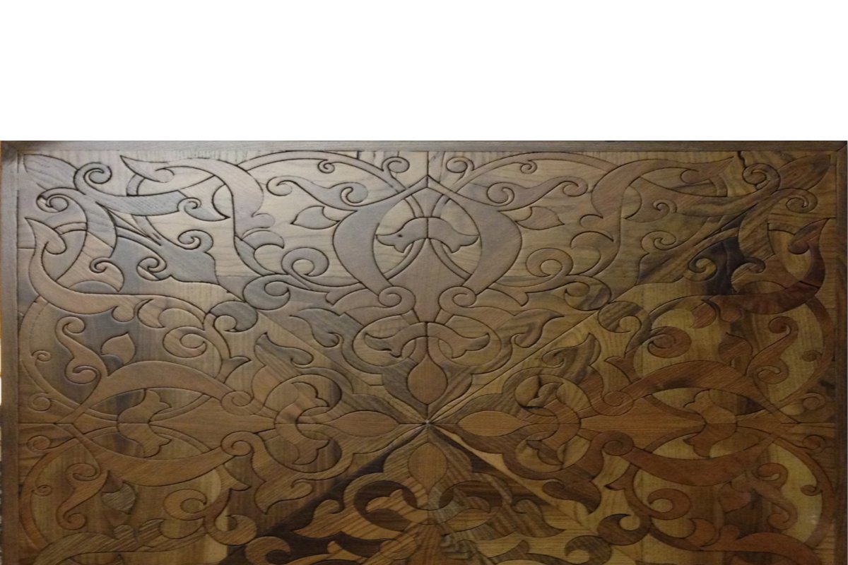 Pavimento in legno antico - Modello BELTRAMO — A P I - Antichi Pavimenti Italiani