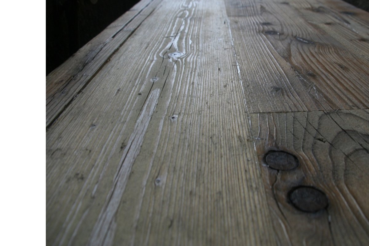 Pavimento a listoni in legno antico — A P I - Antichi Pavimenti Italiani