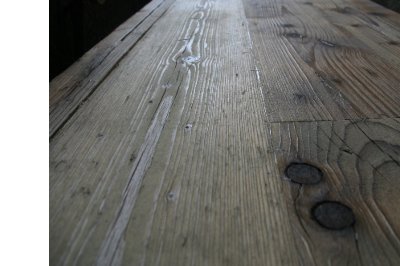 Pavimento a listoni in legno antico
