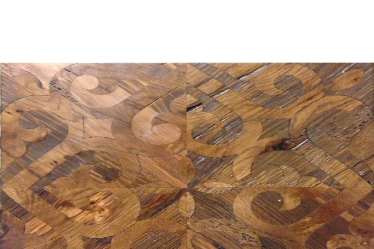 Pavimento in legno a Quadrotti - Modello FABRIANO — A P I - Antichi Pavimenti Italiani