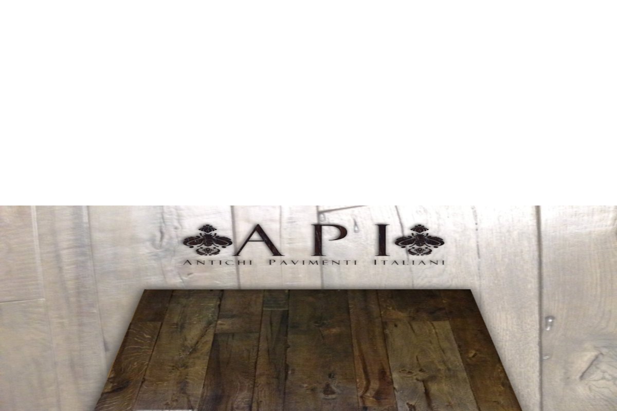 Pavimento a listoni in legno antico di recupero — A P I - Antichi Pavimenti Italiani