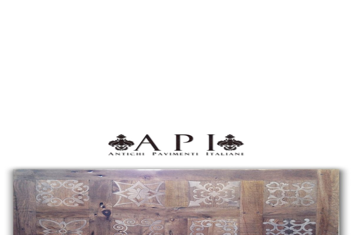 Pavimenti intarsiati in legno - Modello MINARDI — A P I - Antichi Pavimenti Italiani