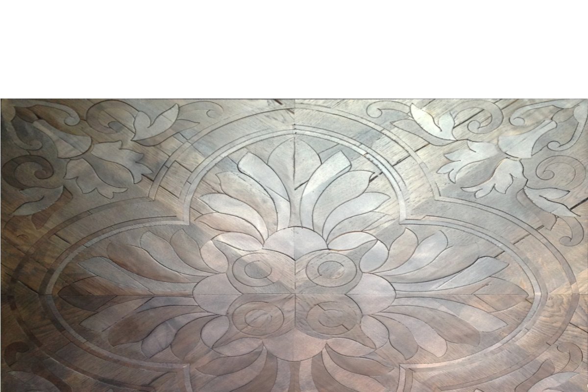 Pavimento in legno antico - Modello POLIDORO — A P I - Antichi Pavimenti Italiani