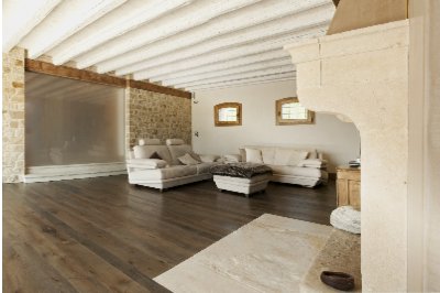 Pavimento listoni in legno antico