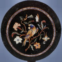 Tavolo da giardino in marmi policromi — immagine 6 di 9