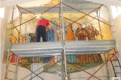 Mosaici Sacri in smalti veneziani, ori e marmi