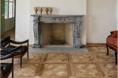 pavimento in rovere antico