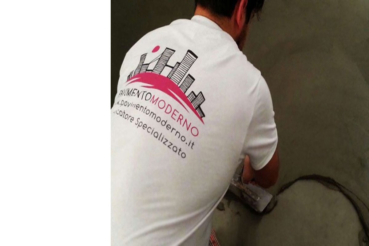 Pavimenti in cemento spatolato per interni — Pavimento Moderno