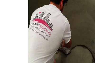 Pavimenti in cemento spatolato per interni