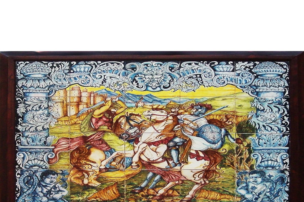 Pannello "La disfatta di Orlando" — Ghenos