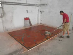 pavimenti e rivestimenti  intarsiati in terracotta — immagine 2 di 3