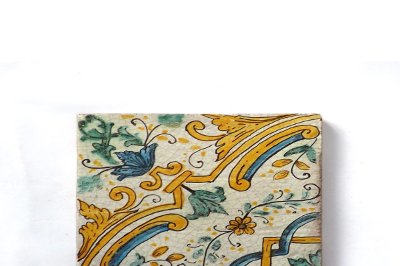 Mattonella in maiolica