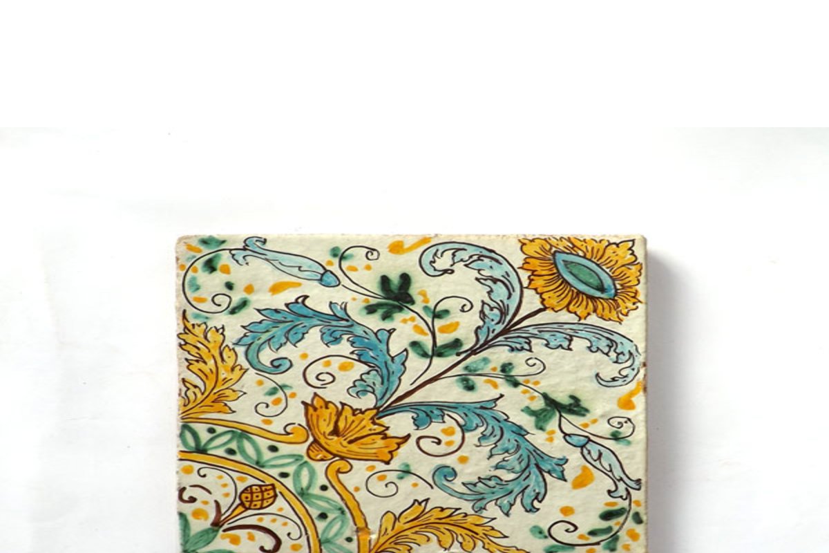 Mattonella in maiolica — Ghenos