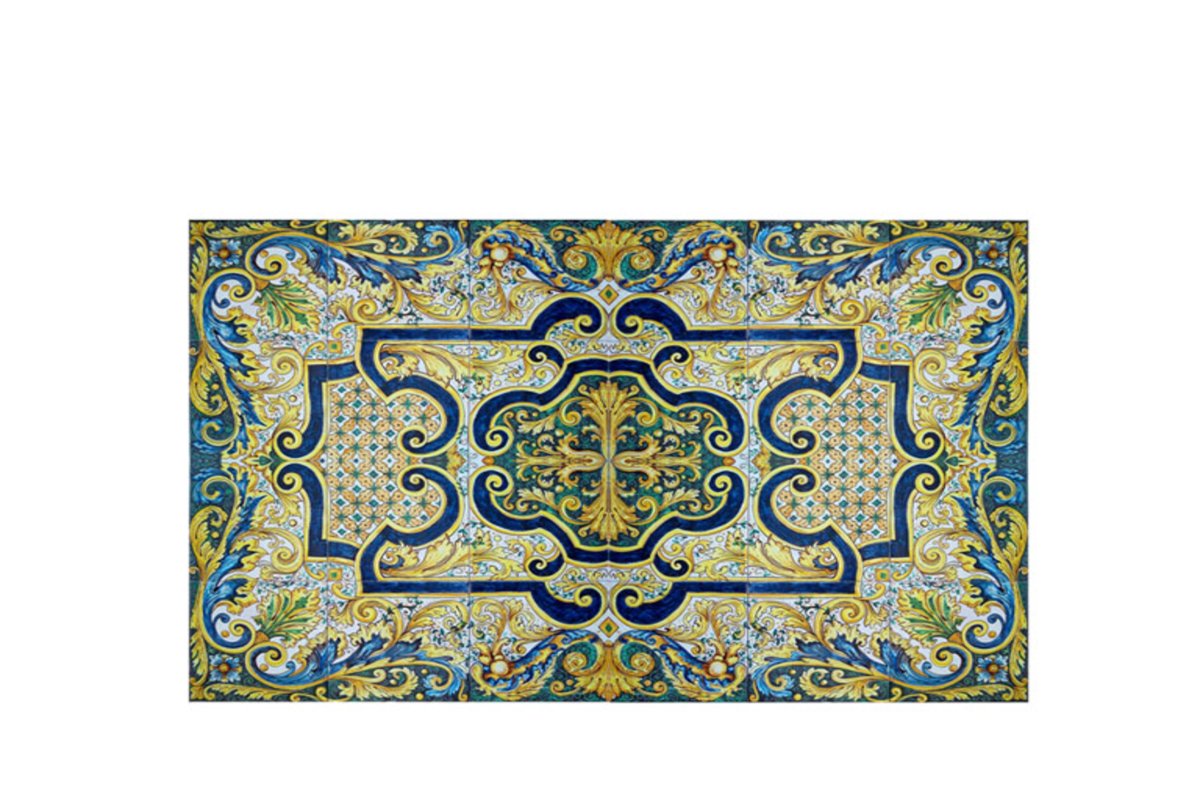 Tappeto in maiolica — Ghenos
