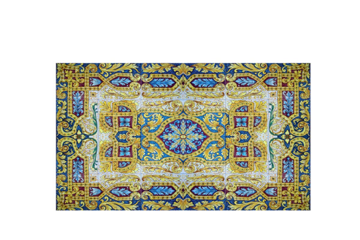 Tappeto in maiolica — Ghenos