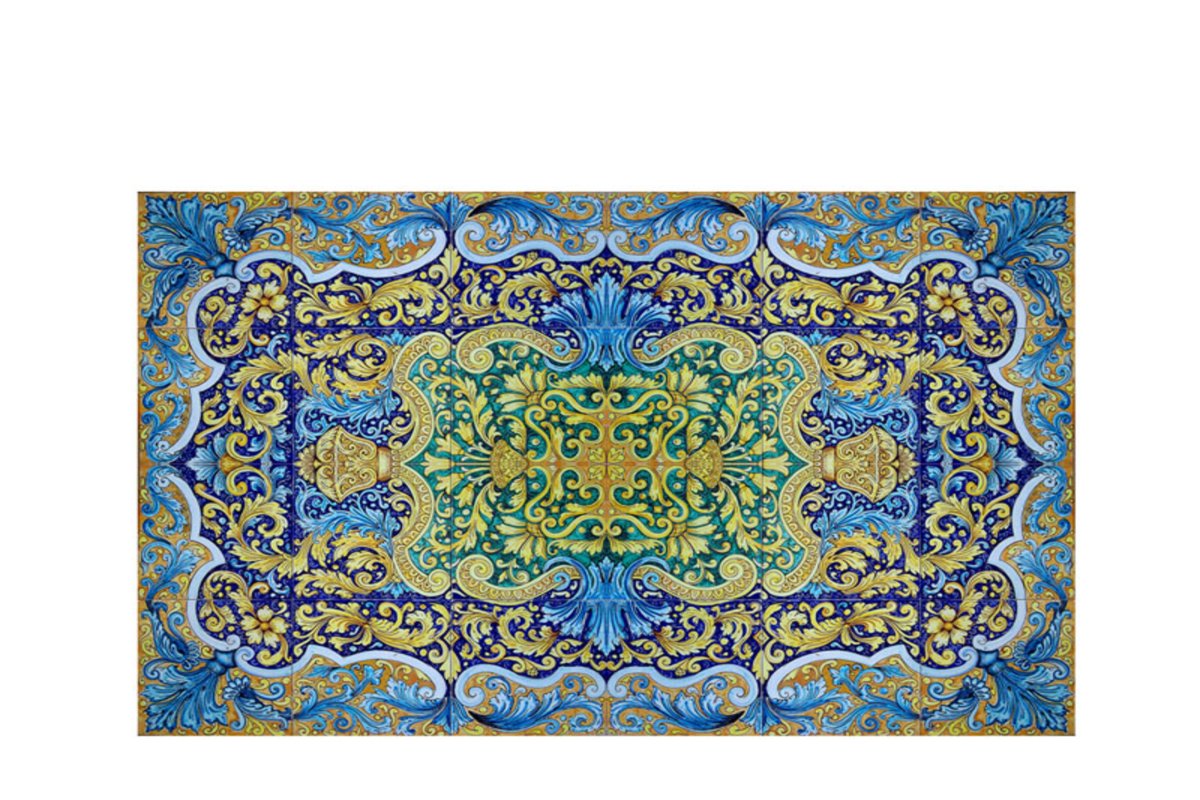 Tappeto in maiolica — Ghenos