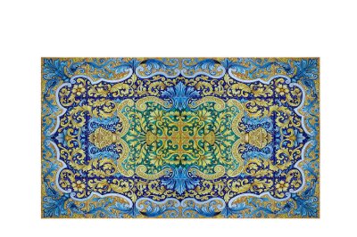 Tappeto in maiolica