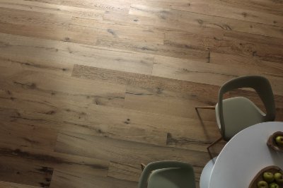 Pavimento listoni in legno antico