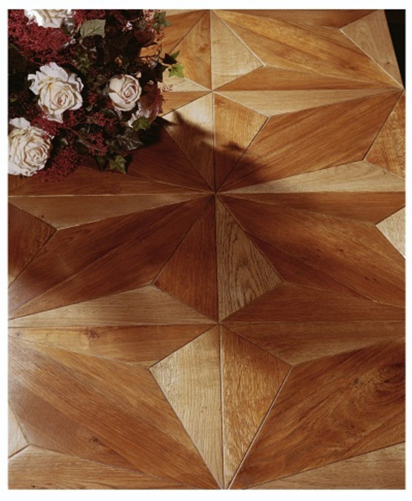 Parquet artistico intarsiato — SOLS - Interni di Prestigio