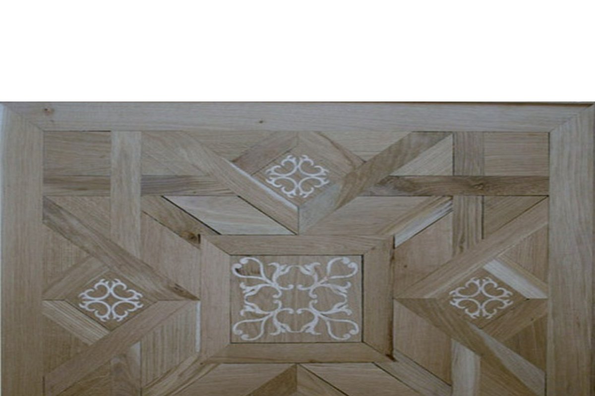 Parquet a quadrotti intarsiati — SOLS - Interni di Prestigio