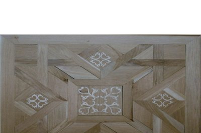 Parquet a quadrotti intarsiati