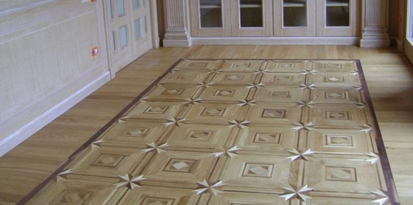 pavimenti in legno intarsiato — SOLS - Interni di Prestigio