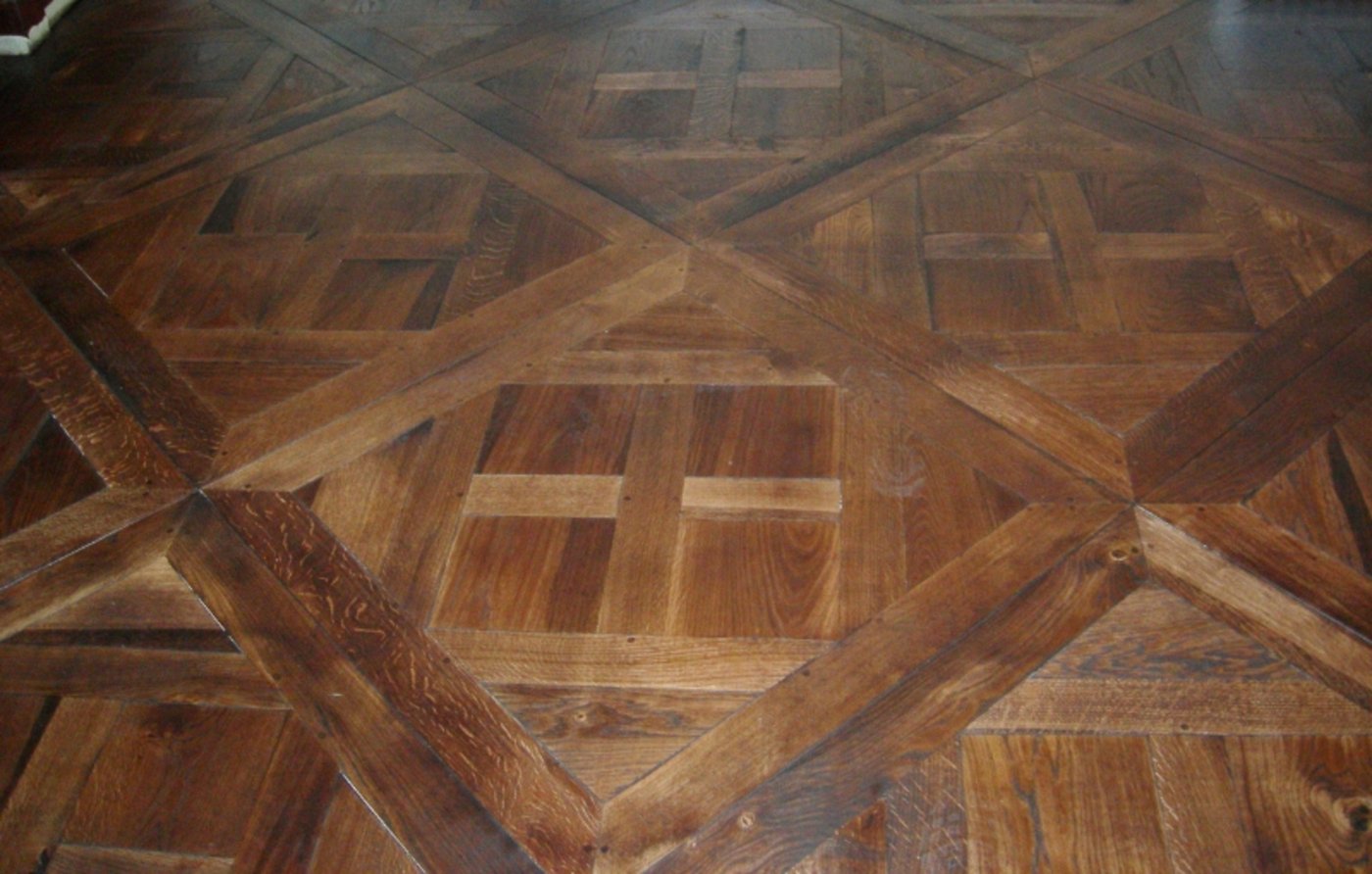 parquet artigianali a quadrotti — SOLS - Interni di Prestigio