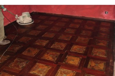 Pavimenti in cotti intarsiati