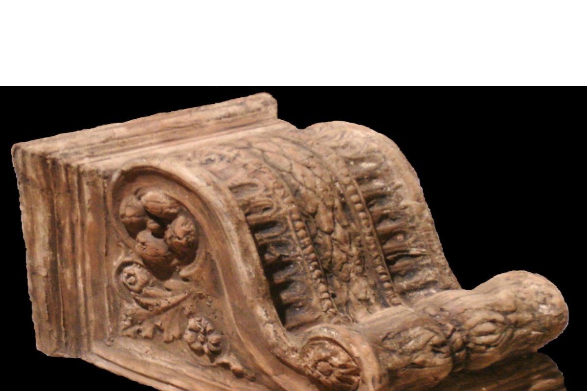 Capitello in terracotta — La Bottega delle Arti Antiche