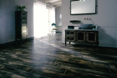 ROVERE RUSTICO NERO effetto INVECCHIATO