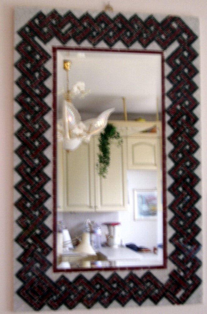 decorazione specchio — Mirko Federici