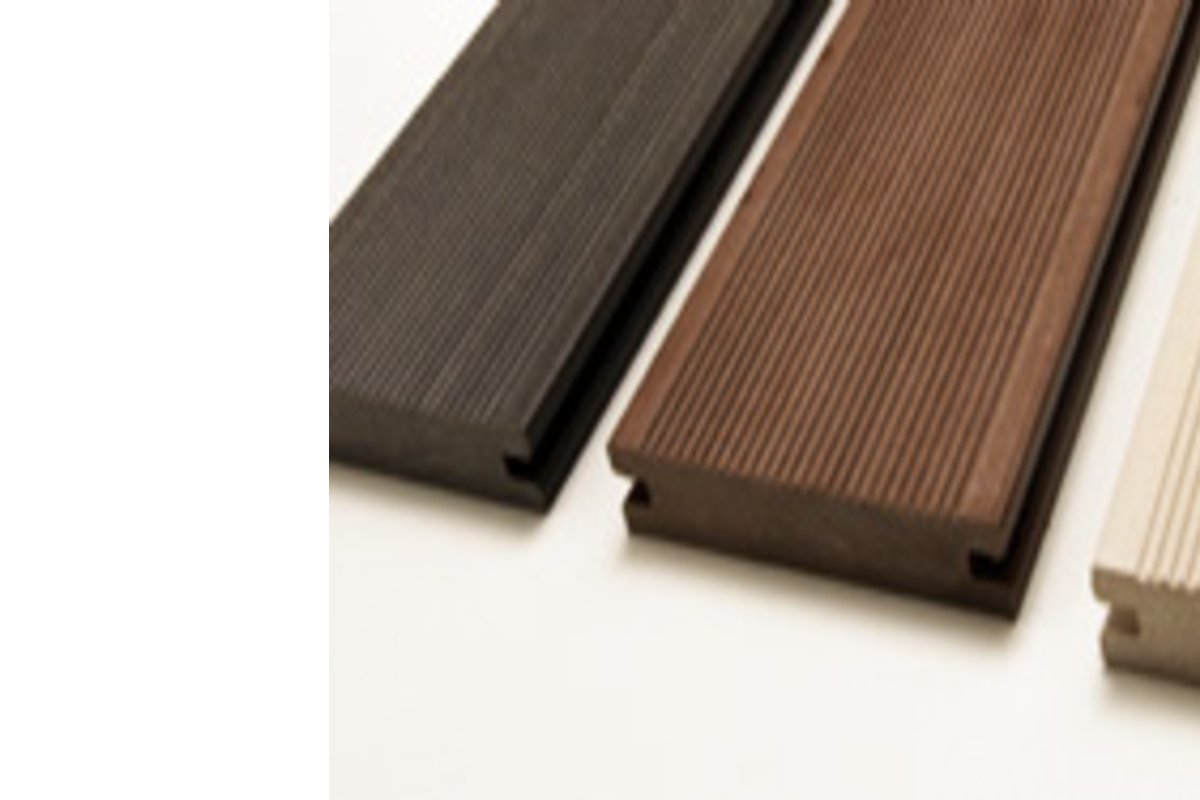 pavimentazione composita in plastica-legno — Valex Parquet Livorno