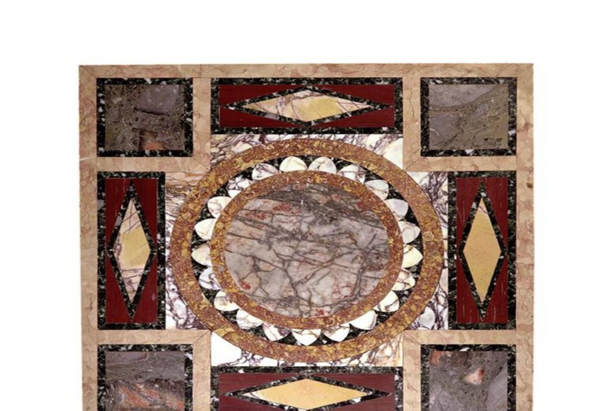 Pavimenti in marmi anticati — SOLS - Interni di Prestigio