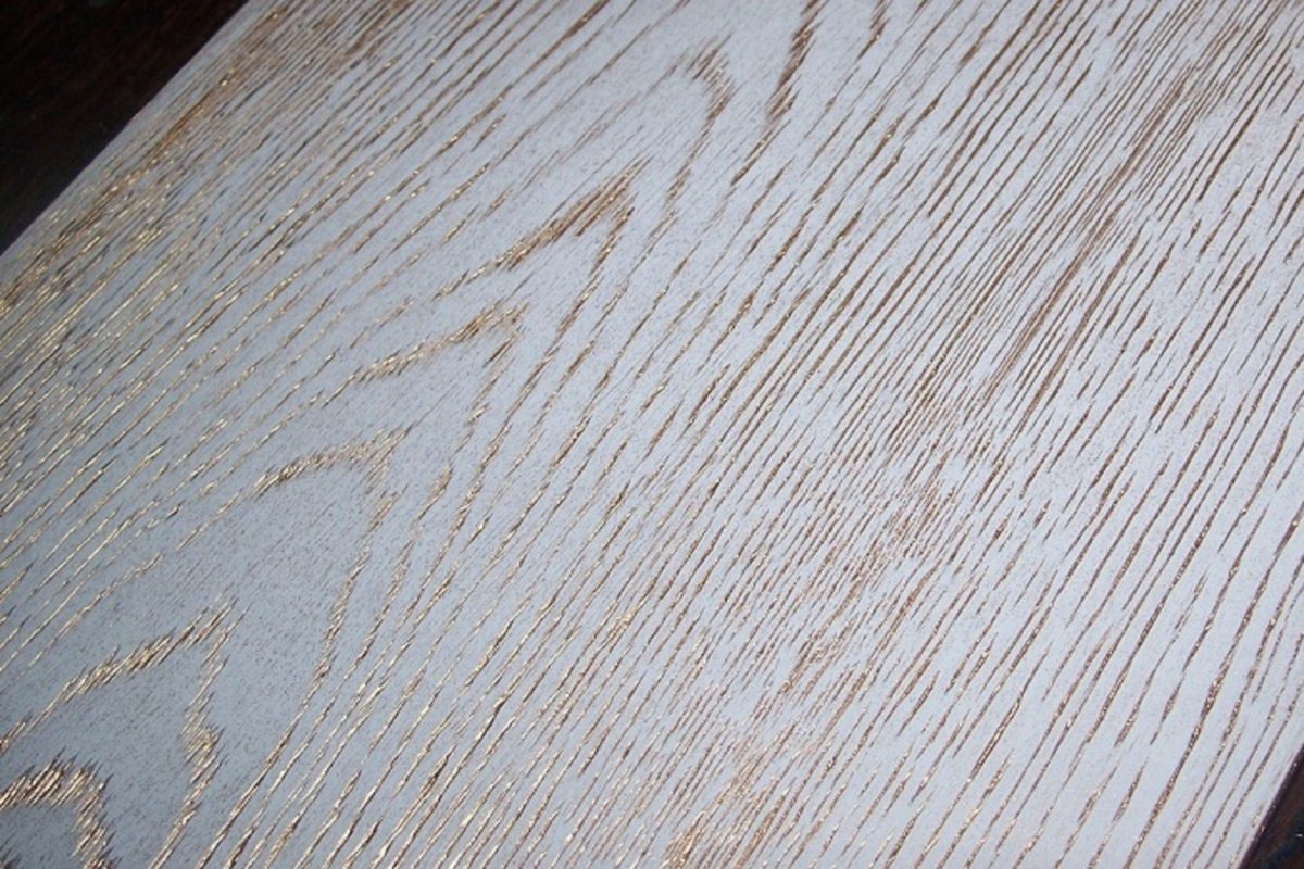 parquet sbiancato e dorato — SOLS - Interni di Prestigio