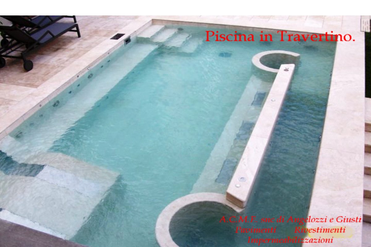 piscine in marmo — A.C.M.E. snc di Angelozzi e Giusti